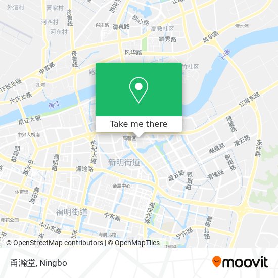甬瀚堂 map