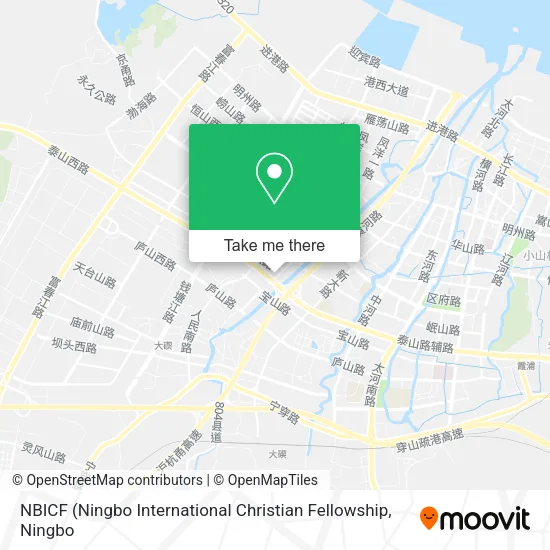 NBICF map