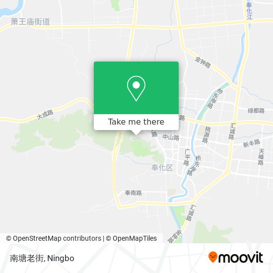 南塘老街 map