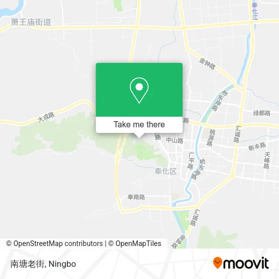 南塘老街 map