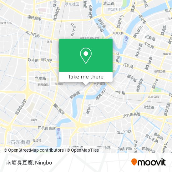 南塘臭豆腐 map