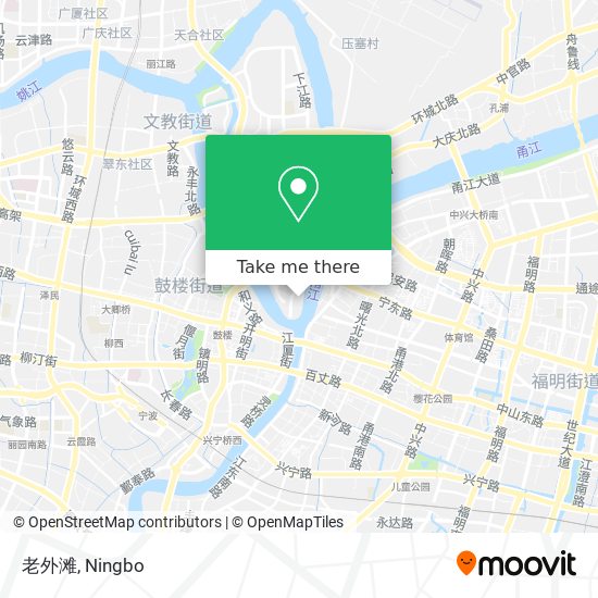 老外滩 map