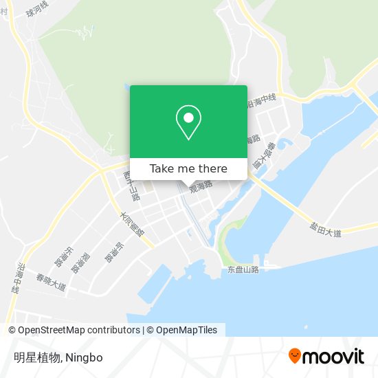 明星植物 map
