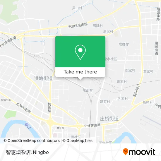 智惠烟杂店 map