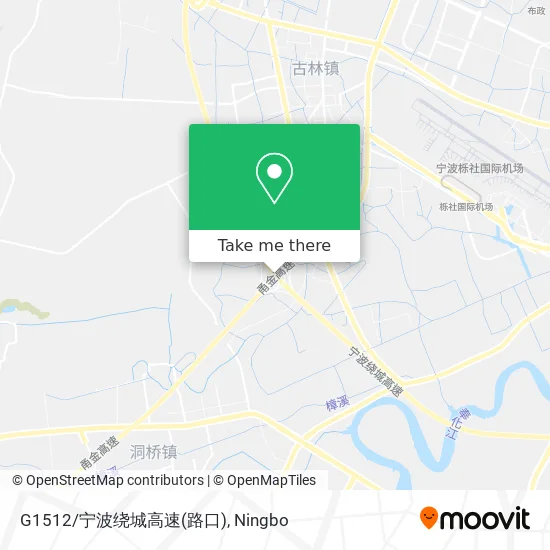 G1512/宁波绕城高速(路口) map