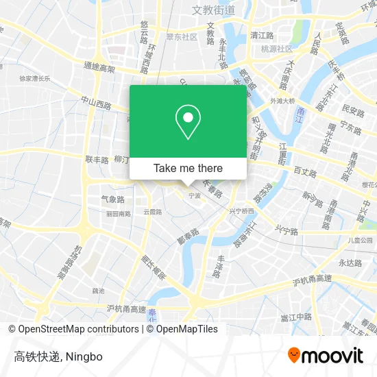 高铁快递 map