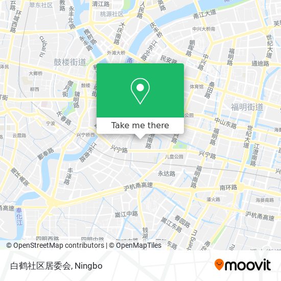 白鹤社区居委会 map