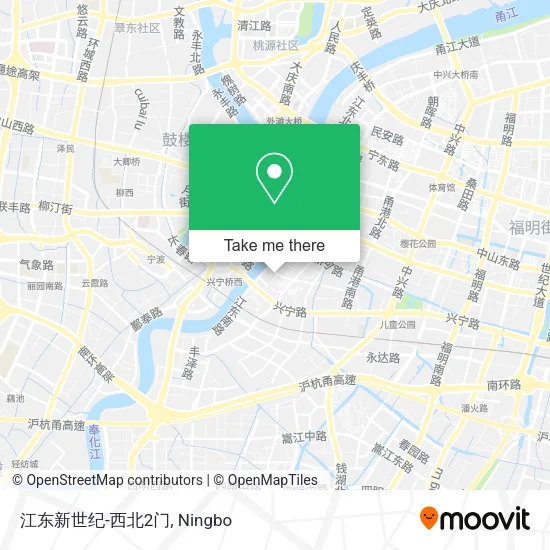江东新世纪-西北2门 map