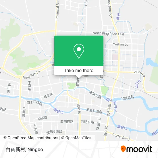 白鹤新村 map