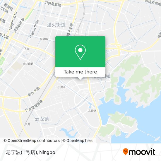 老宁波(1号店) map