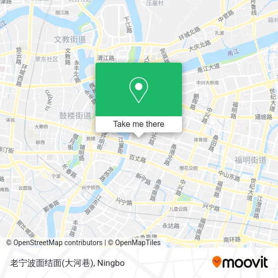 老宁波面结面(大河巷) map