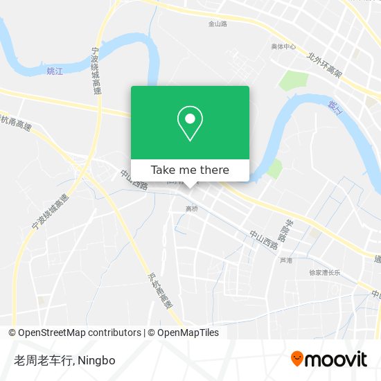 老周老车行 map