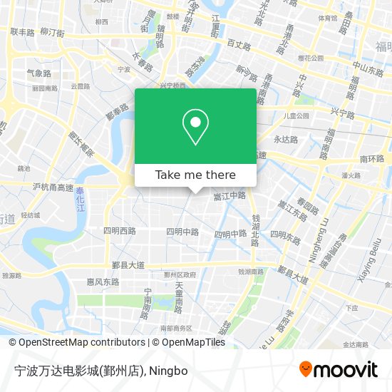 宁波万达电影城(鄞州店) map