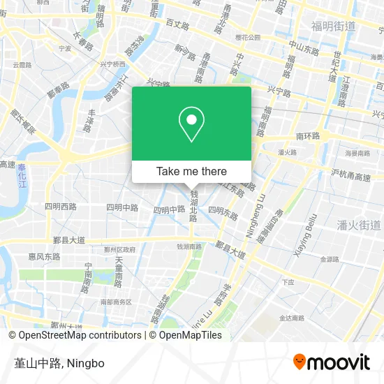 堇山中路 map