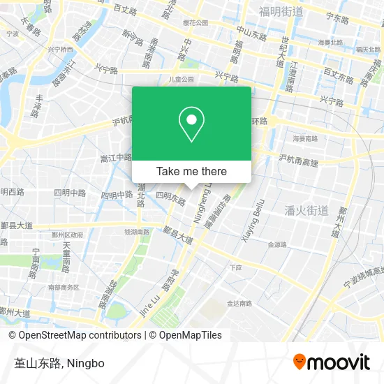 堇山东路 map
