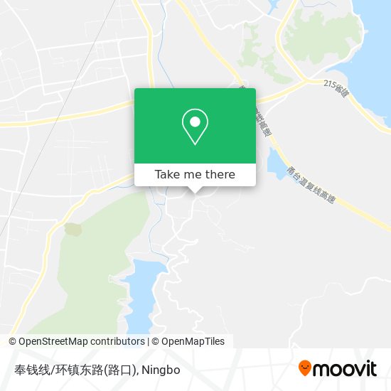奉钱线/环镇东路(路口) map