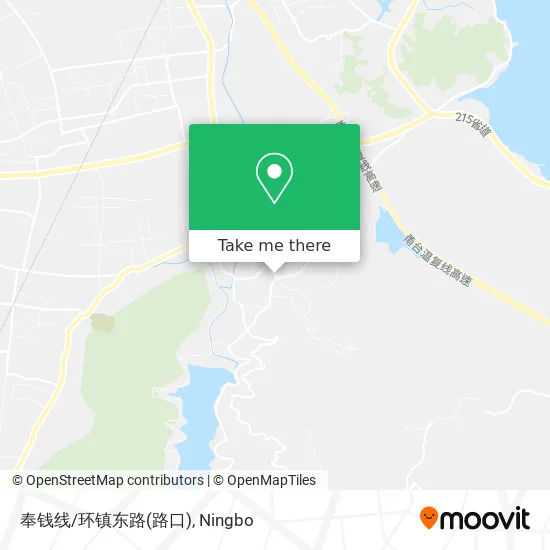 奉钱线/环镇东路(路口) map