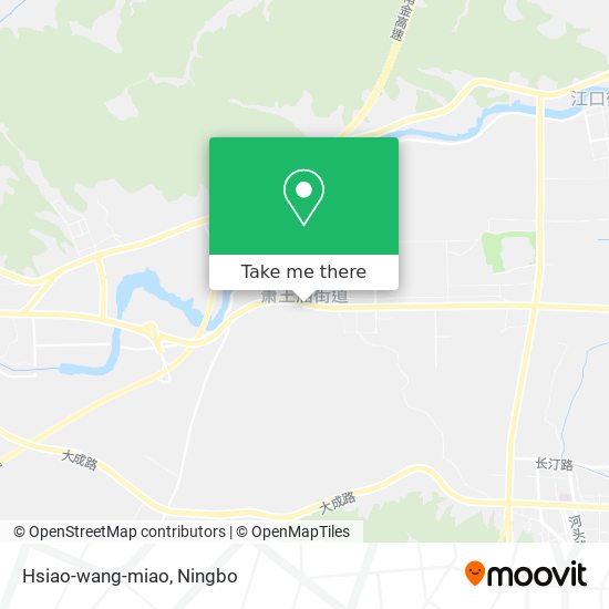 Hsiao-wang-miao map