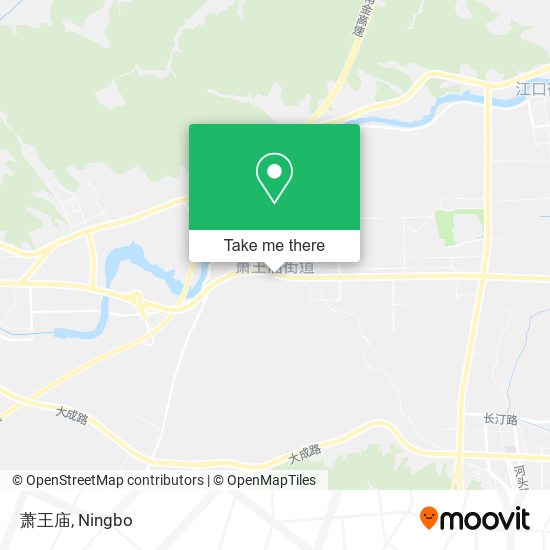 萧王庙 map