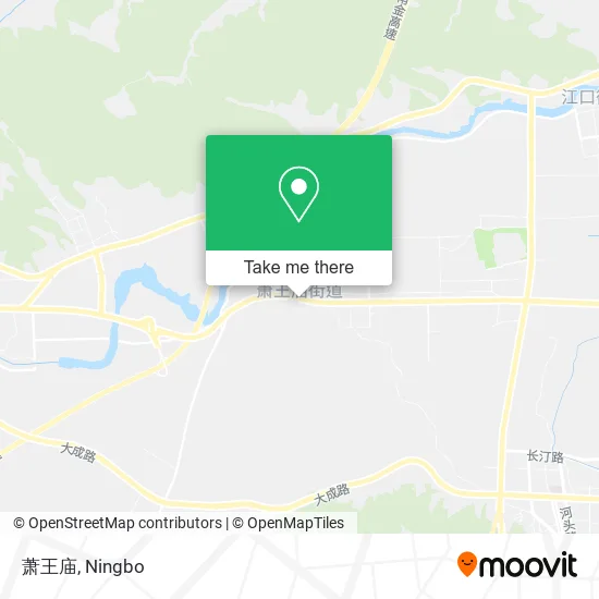 萧王庙 map