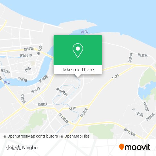 小港镇 map