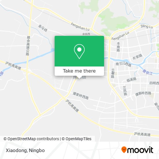 Xiaodong map