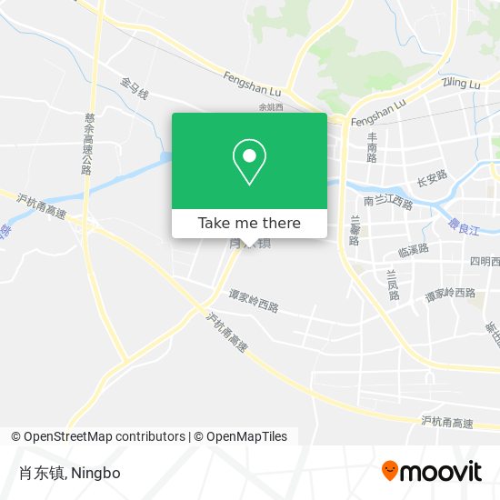 肖东镇 map