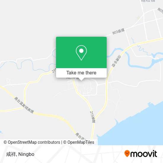 咸祥 map