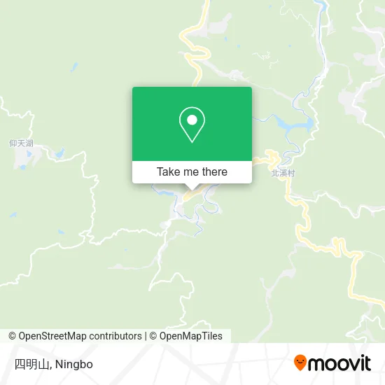 四明山 map