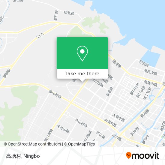 高塘村 map