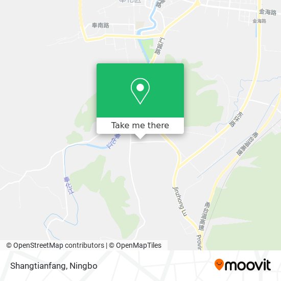 Shangtianfang map