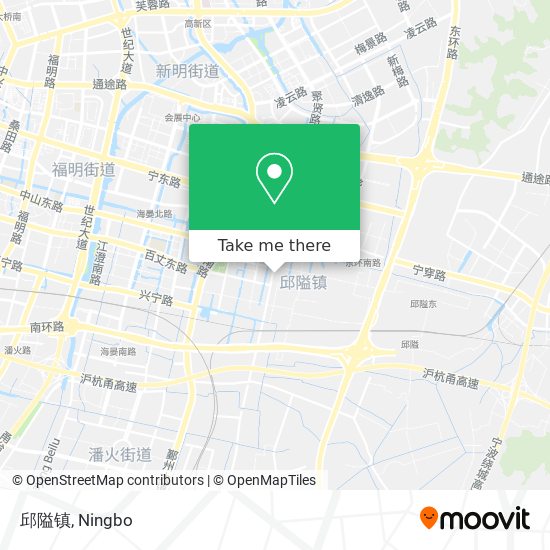 邱隘镇 map
