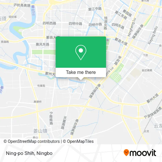 Ning-po Shih map