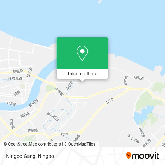 Ningbo Gang map