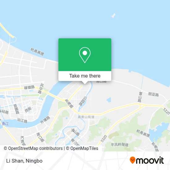 Li Shan map