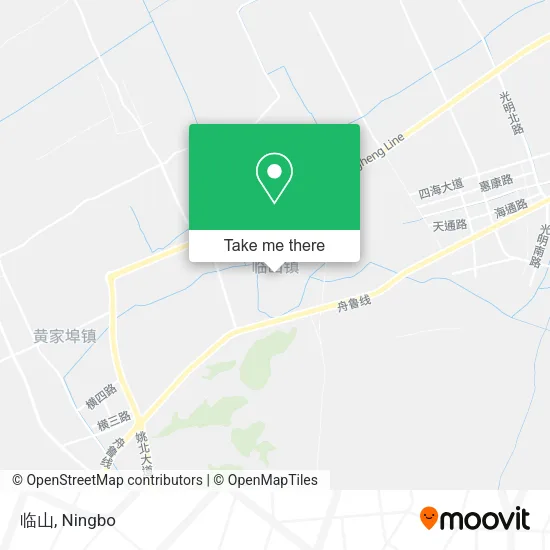 临山 map