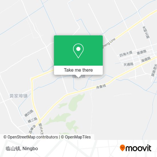 临山镇 map