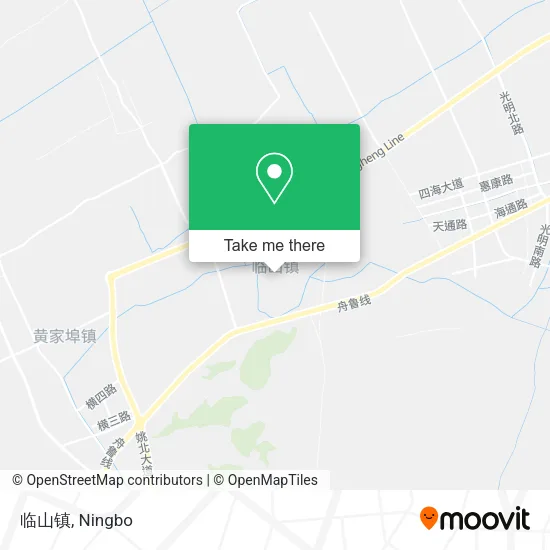 临山镇 map