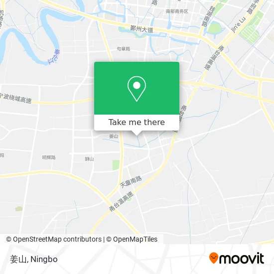 姜山 map