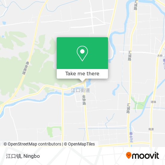 江口镇 map