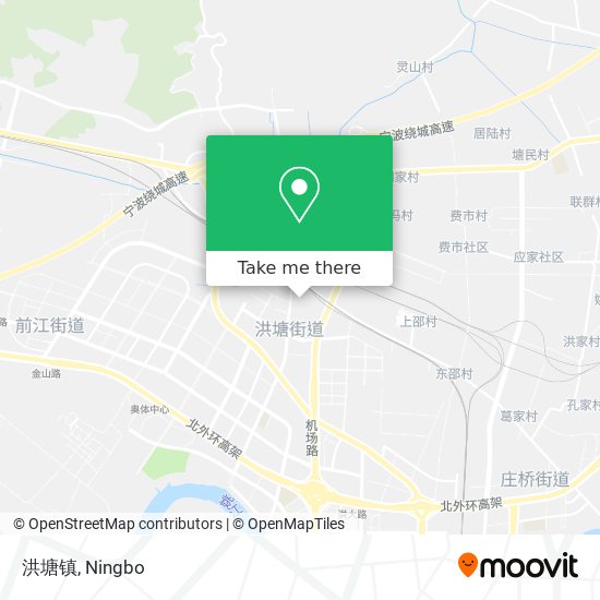 洪塘镇 map