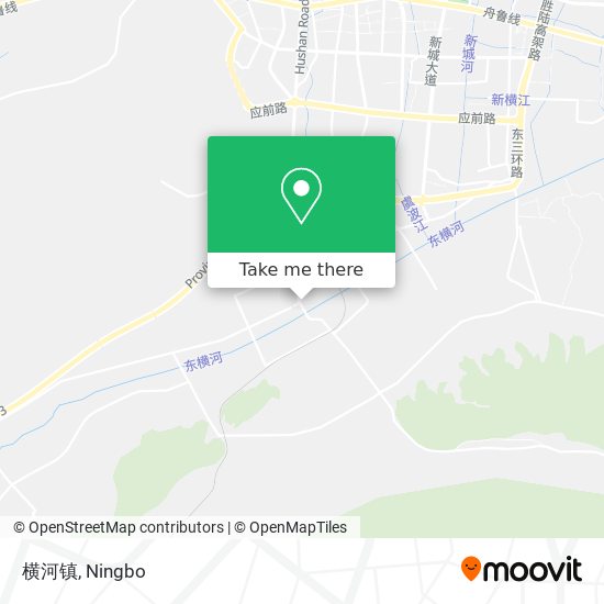 横河镇 map