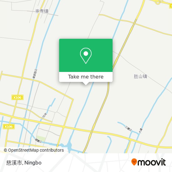 慈溪市 map