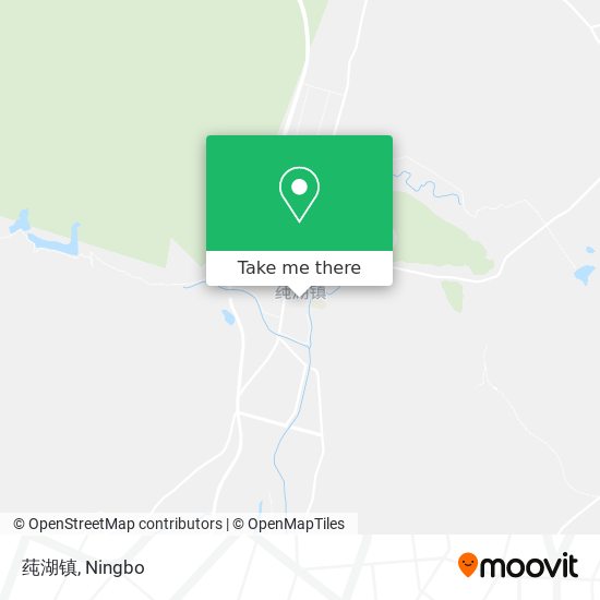 莼湖镇 map