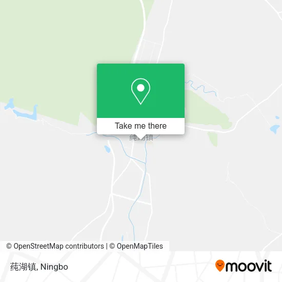 莼湖镇 map