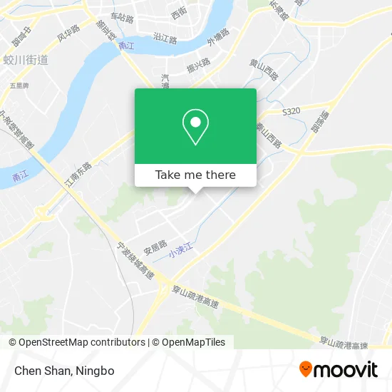 Chen Shan map