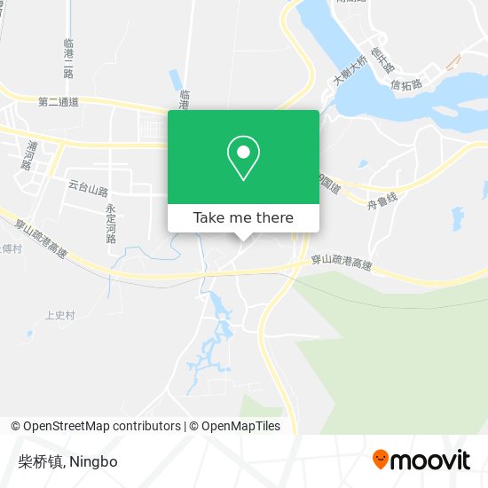 柴桥镇 map