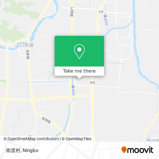 南渡村 map