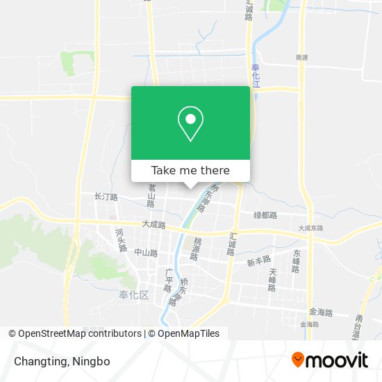 Changting map