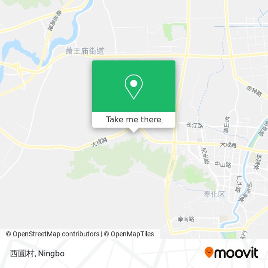 西圃村 map